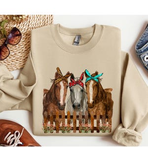 Felpa Western, Felpa Cavallo, Felpa Cowgirl, Felpa Horse Girl T, Felpa Ranch Girl, Camicia Cowboy, Felpa Rodeo
