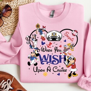 Disney Cruise Name Shirt, Disney Fantasy Cruise T-Shirt, Disney Wunsch Cruise Shirt, personalisierte Disney Cruise Shirt, Disney Cruise T-Shirt, Kreuzfahrt