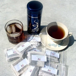Tea Teabags Black Tea Sampler containing 19 flavors, 5 teabags of each Total of 95 teabags image 2