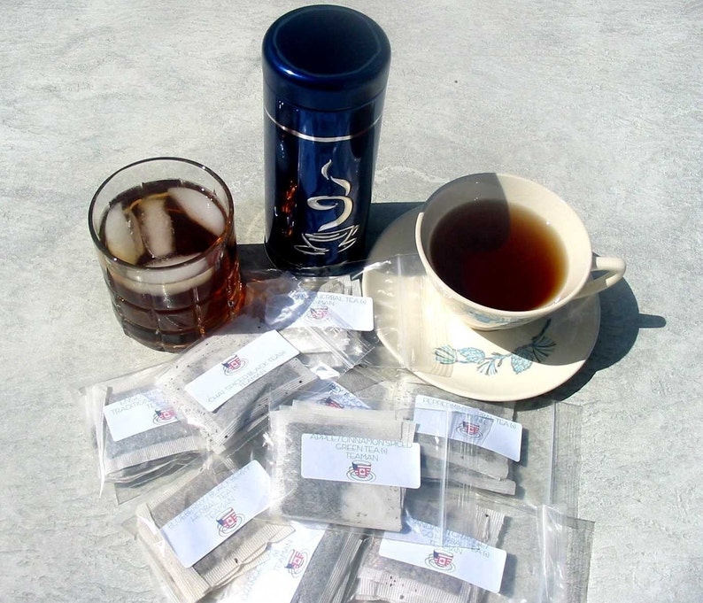 Tea Teabags Black Tea Sampler containing 19 flavors, 5 teabags of each Total of 95 teabags image 2