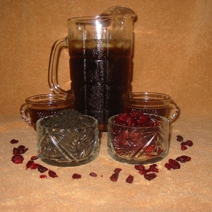 Tea Teabags 50 Cranberry black Hand Blended teabags image 3