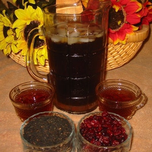 Tea Teabags 50 Cranberry black Hand Blended teabags image 2