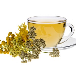 Bolsitas de té 50 Manzanilla Té de hierbas mezclado a mano en bolsitas de té