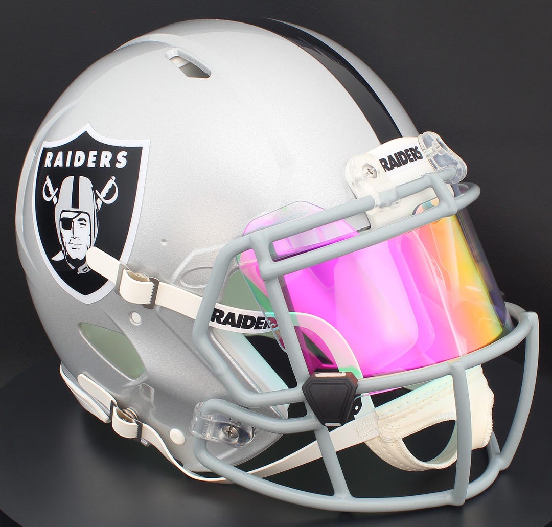Las Vegas Raiders NFL Riddell Speed Full Size Replica Football Helmet ...