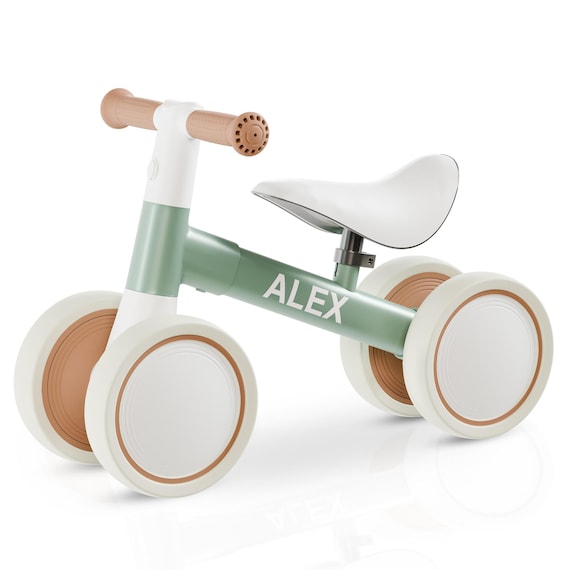 Personalized Toddler Balance Bike, Custom Name, First Birthday Gift