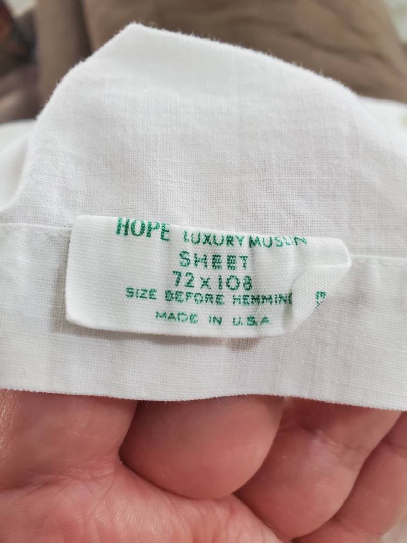 Vintage Hope Luxury Muslin Sheet Yellow Roses Twin Flat Etsy