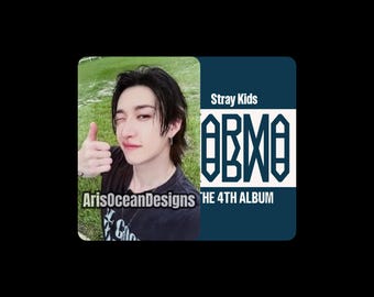 Stray Kids Karma Photocards Replica Broadcast Pop Up Comeback / Bangchan / Leeknow / Changbin / Hyunjin / Han / Felix / Seungim / Jeongin
