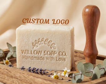 Timbro personalizzato per sapone - Stampo per sapone, Firma sul sapone, Timbro con logo aziendale, Regalo di compleanno per la figlia, Regalo per la festa della mamma
