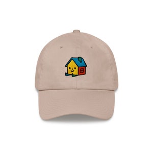 Homebody Dad Hat - Embroidered Baseball Cap Introvert Stay Home Cute Kawaii Colorful