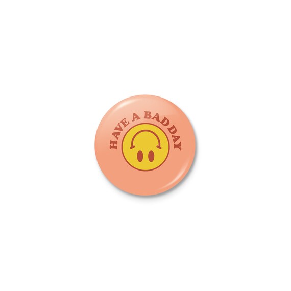 Smileys-bad 1-25mm button badge pin 