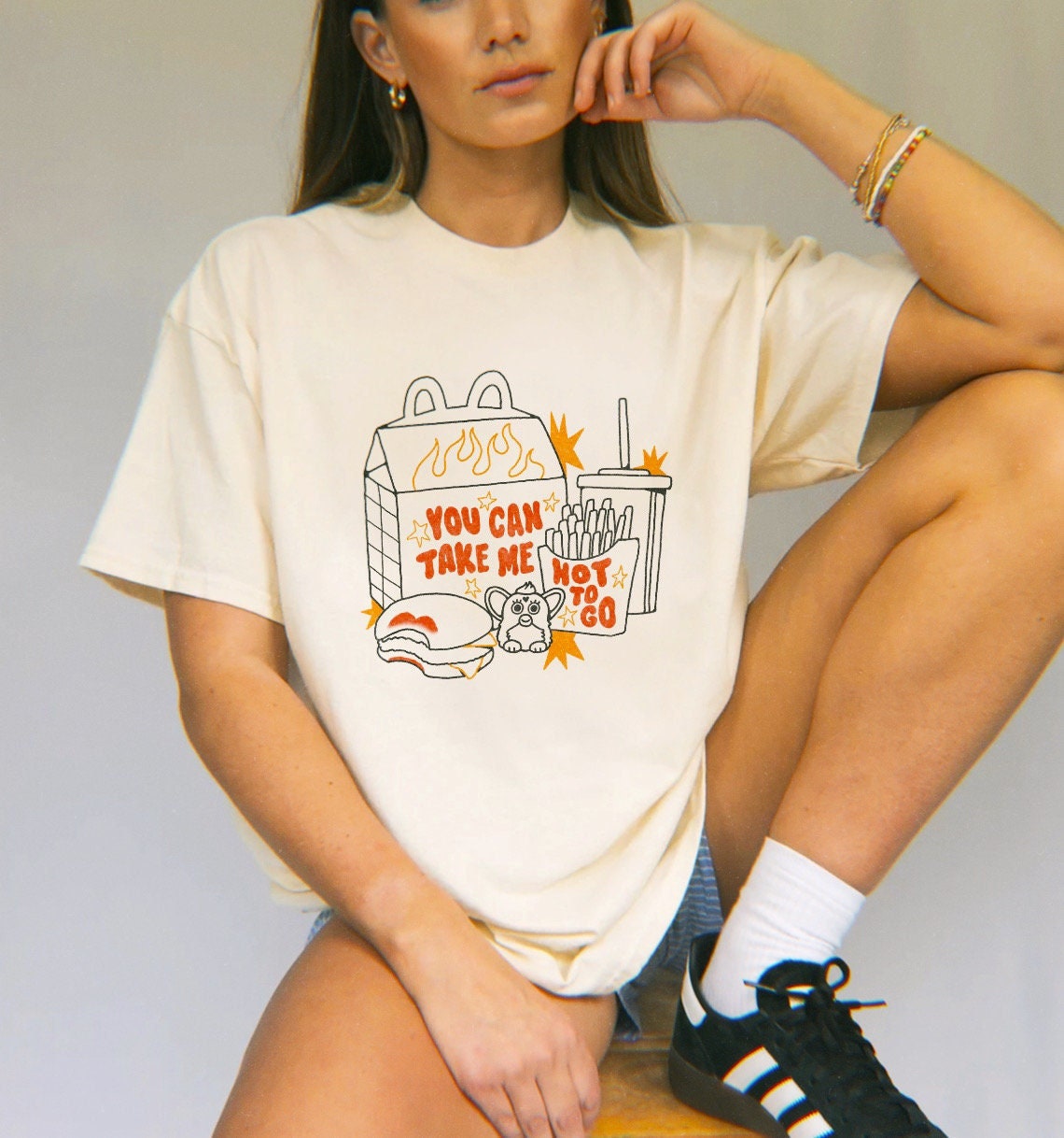 NEE JUNK FOOD TEE Tシャツ ステッカー セット NEE JUNK FOOD TEE Tシャツ ステッカー セット