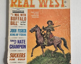Magazine vintage « Real West » 1967
