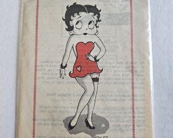 Vintage Betty Boop Doll  Pattern