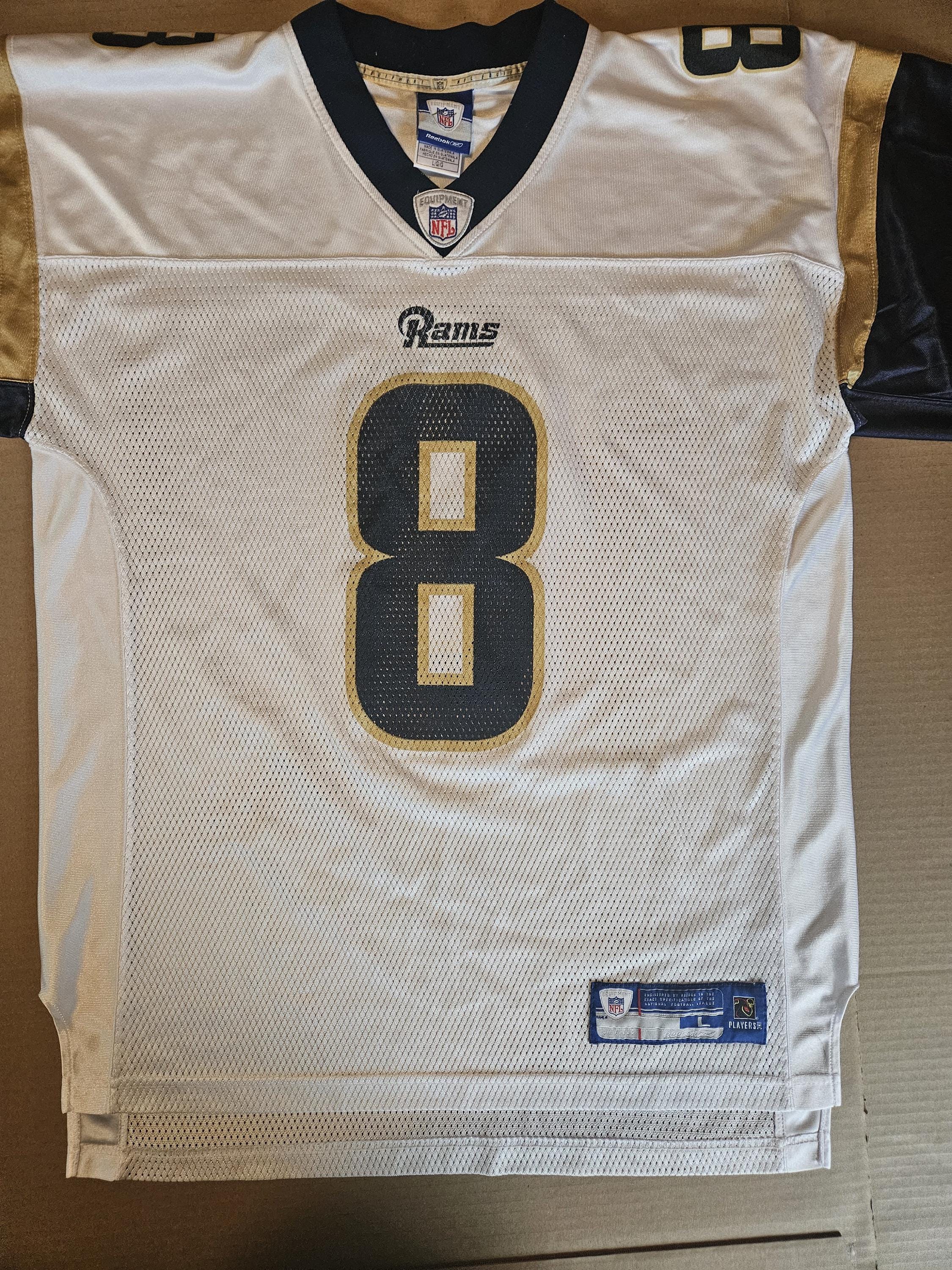NFL Rams #8 Sam Bradford Reebok Jersey