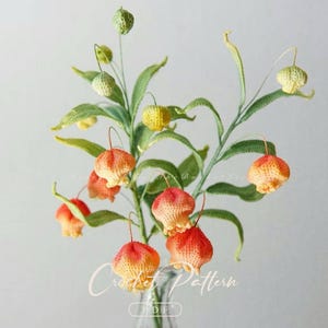 Palace Lantern Lily Crochet Pattern, Spring Harmony Bouquet Crochet Pattern, Crochet Flower Bouquet Patterns, Wedding Flowers