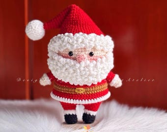 Santa Claus Amigurumi Crochet Pattern – PDF
