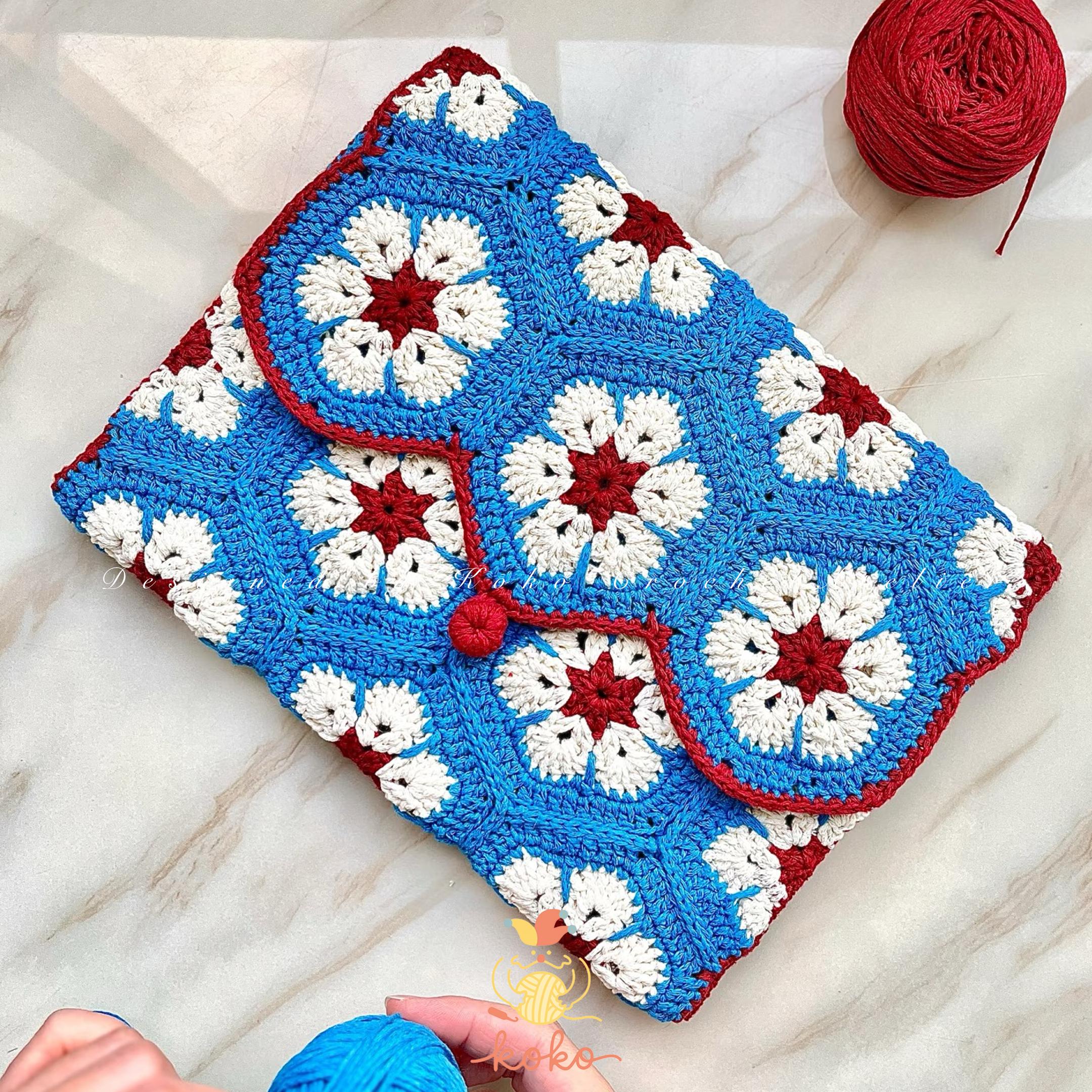 Crochet iPad case - Etsy 日本
