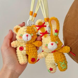 2-in-1 Low-Sew Rabbit and Bear Amigurumi Crochet Pattern – PDF