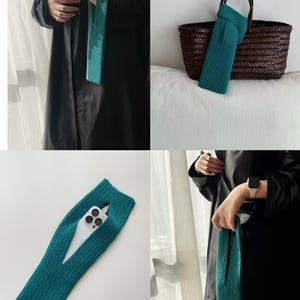 PDF+Video Crochet Phone Bag Pattern | Minimalist Phone Pouch | Wristlet Phone Holder | Easy Bag Crochet Tutorial | Modern Phone Sleeve DIY