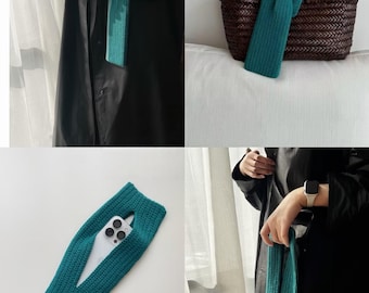 Minimalist Wristlet Phone Bag Crochet Pattern – PDF + Video