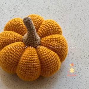 Crochet Pumpkin Pattern- Fall Decor Autumn, Rustic Farmhouse , Pumpkin Amigurumi Pattern，all For Granny Pumpkin, Easy Crochet Pumpkins