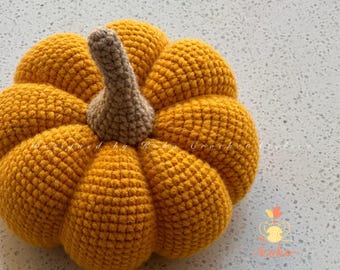 Rustic Farmhouse Pumpkin Crochet Pattern – PDF