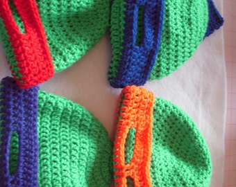 Teenage Mutant Ninja Turtle Hat with Mask