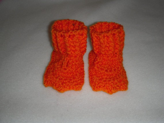 duck feet baby booties