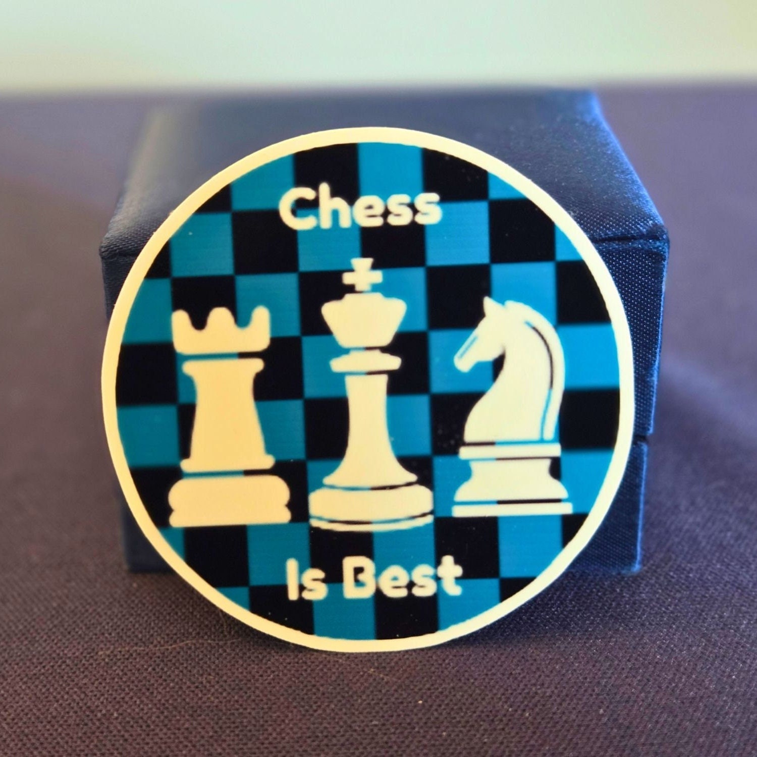 Fun Vinyl Sticker, Chess Lover Gift - Etsy