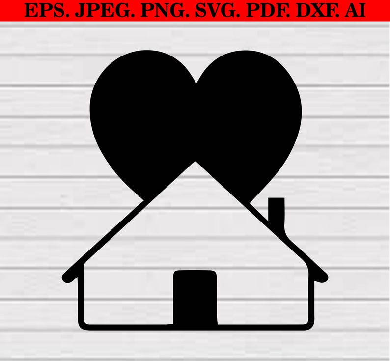 Little House SVG Bundle, Outline Clipart, Floral House Cut File - Etsy ...