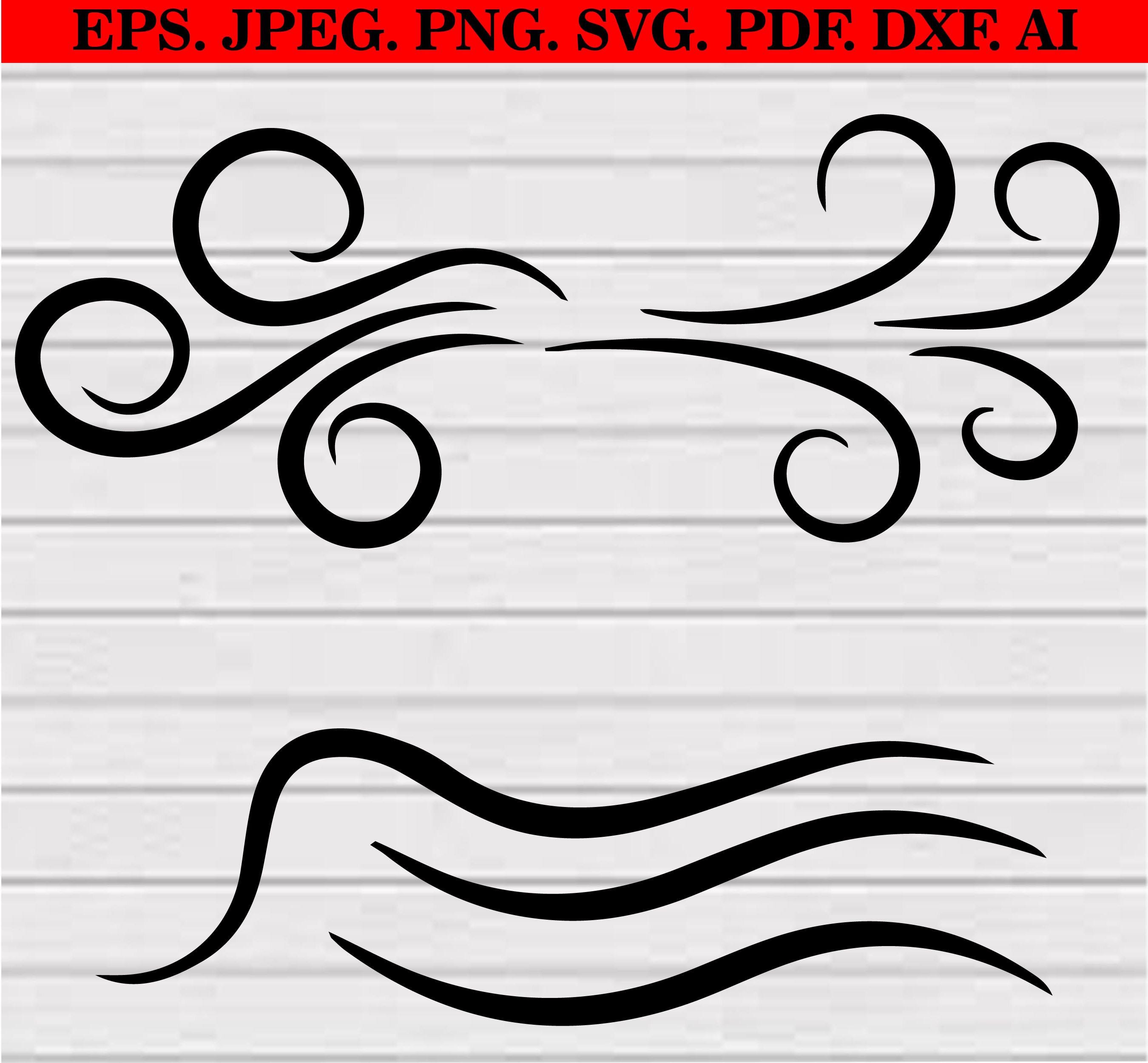 Svg Wind Stream Wind Svg Bundle, Wind Clipart, Wind Svg Cut File for Cricut, Wind ...