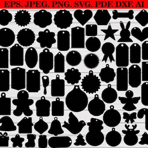 Tags Svg Bundle,  Tags Template Svg, Tags Label Svg, Cloth Tags Svg, Custom Tag Svg, Gift Bag Tag Template, Banner Svg, Tag Clipart, Tag svg
