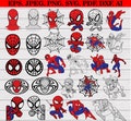 Spiderman Svg Bundle, Spiderman Clipart, Spiderman Cut Files For Cricut, Spiderman Silhouette, Spiderman Png, Spiderman Svg, Spiderman Head product logo