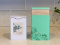 Tea Storage | Decorative Chinese Antique Tins for Loose Leaf | Landscape Art Kitchen Canisters | Unique Gift for Tea Lovers
