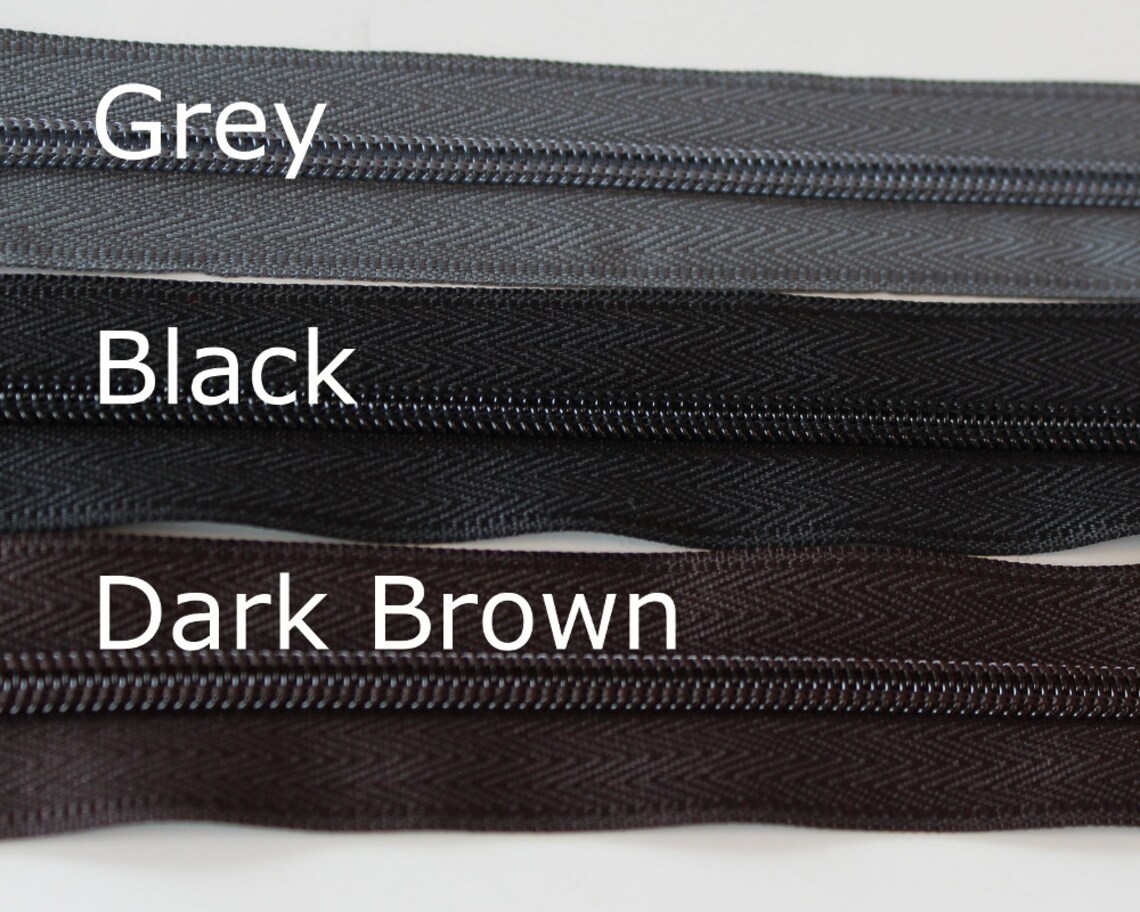 One 29.5 Inch Long Zipper With 2 Zipper Pulls Opening From Etsy