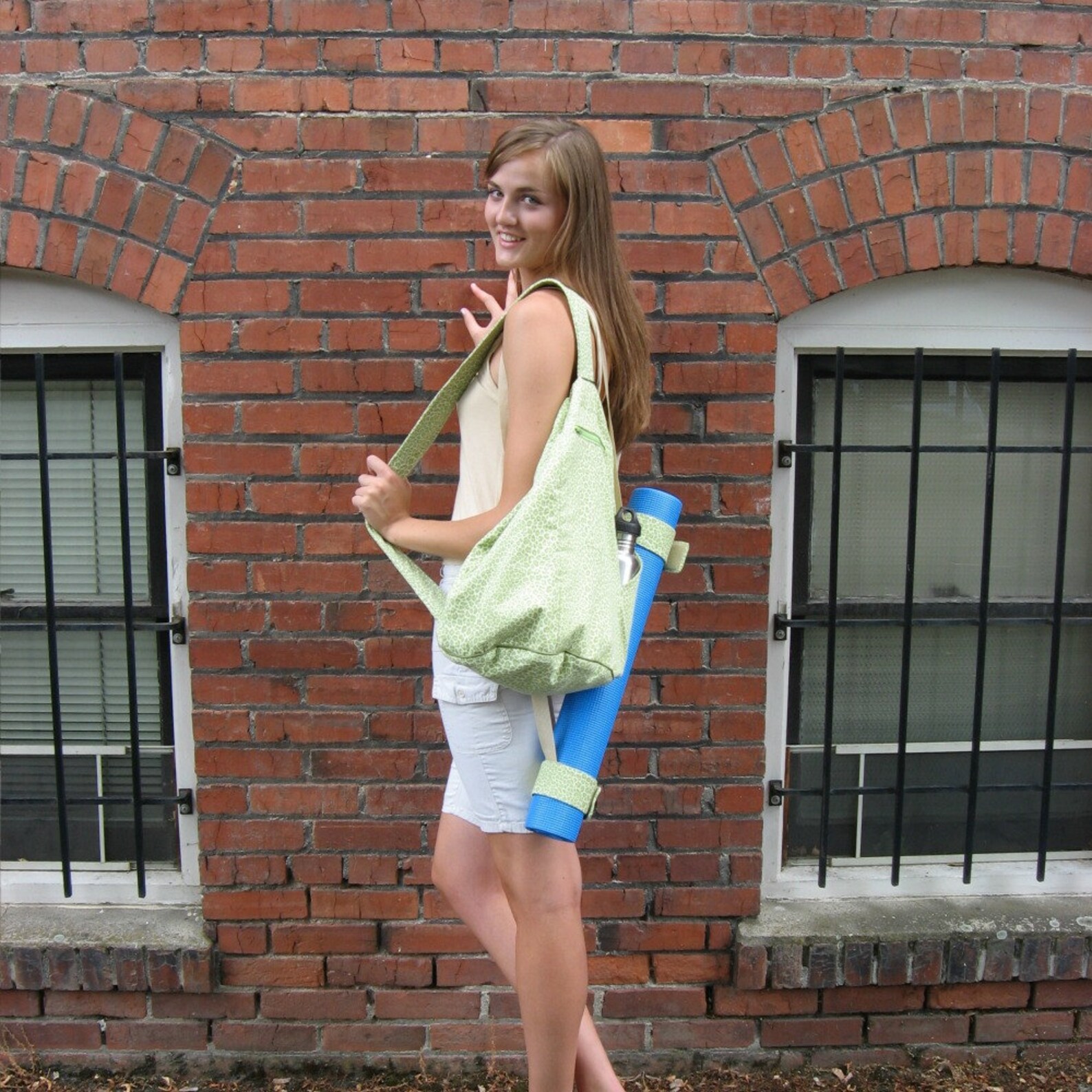 Gym Bag Sewing Pattern and Yoga Mat Carrying Strap Project Etsy