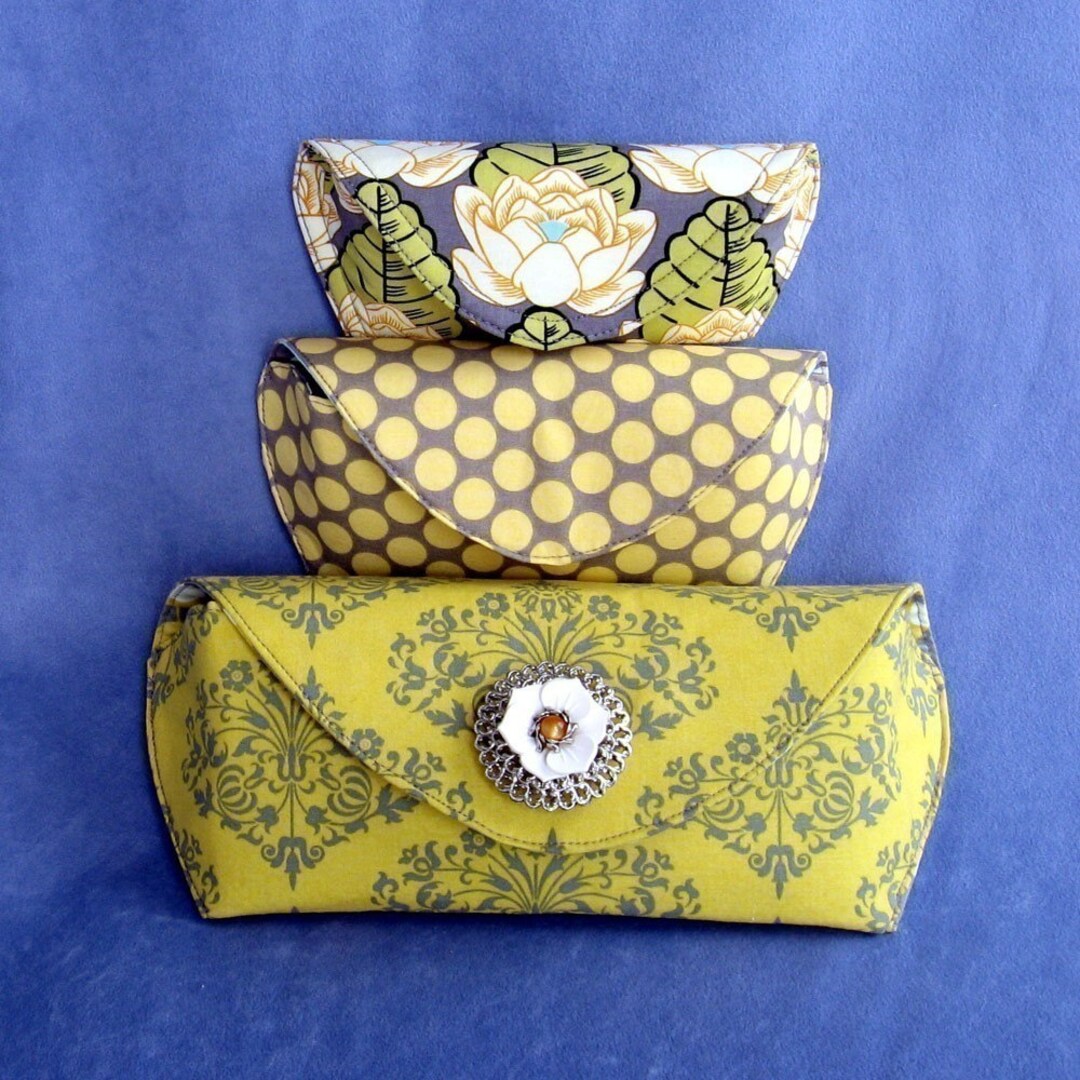 3 Size Invisible Magnet Closure Case Pattern - Etsy