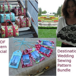 Destination Wedding Sewing Pattern Pack Special 3 PDF Patterns