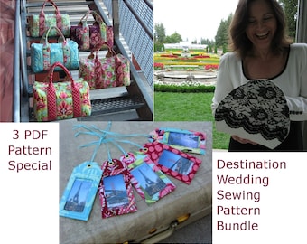 Destination Wedding Sewing Pattern Pack Special 3 PDF Patterns