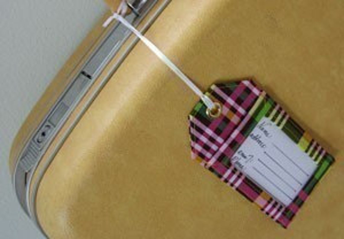 How to Make Luggage Tags Instant Download Sewing Pattern Etsy