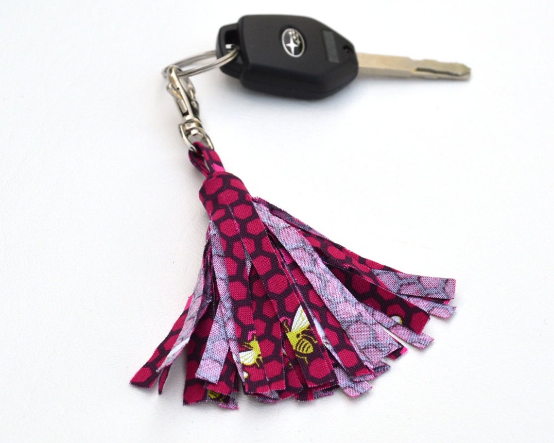 Instant Download How to Make Fabric Tassel Key Chains or Etsy