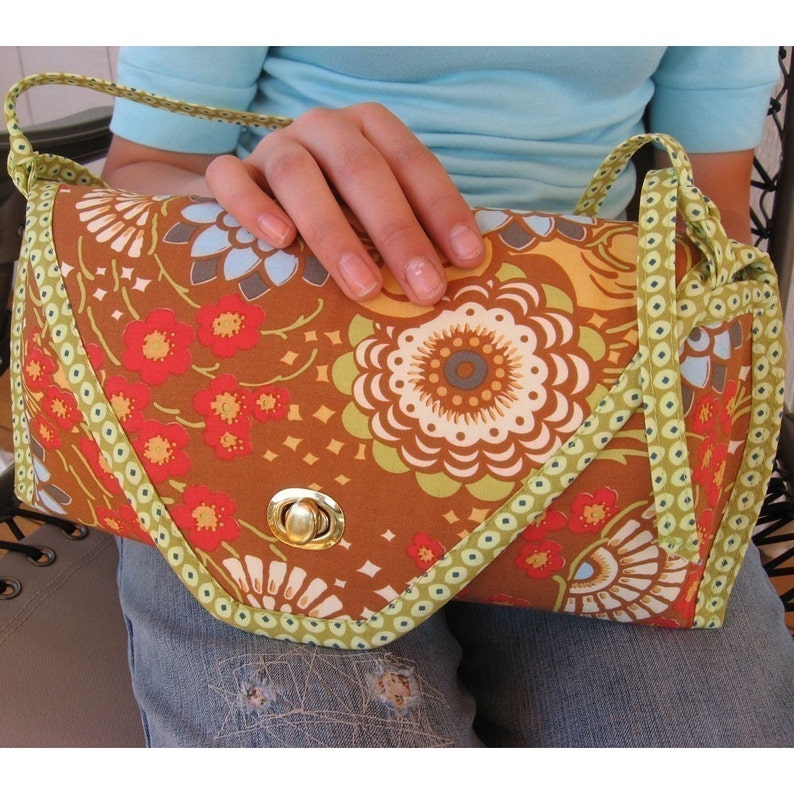Summer Clutch Sewing Pattern Now in PDF Instant Download Etsy