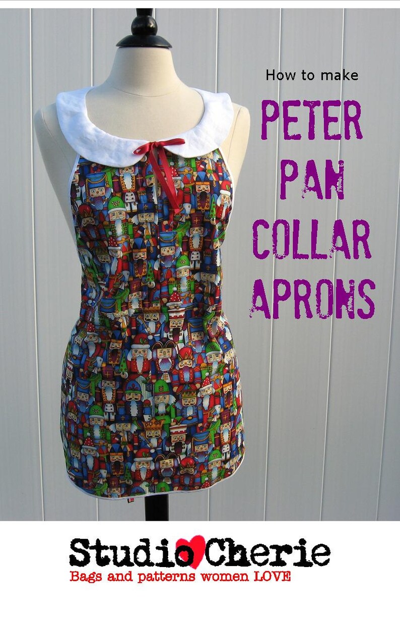 Sew these fashion Aprons PDF Pattern Instant Download image 1