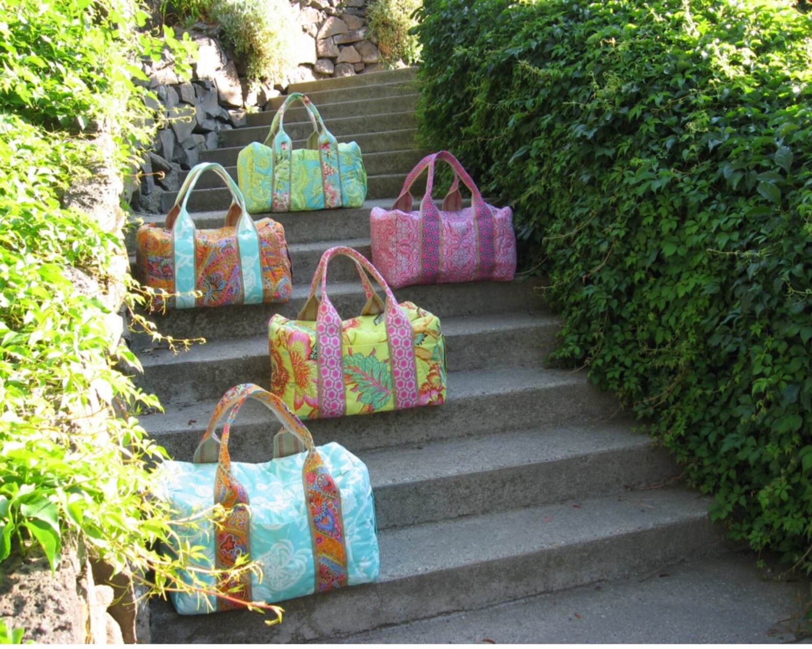 Bridesmaid Gift Set of 5 Custom Travel Duffels Etsy