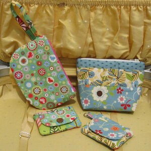 Zippered Pouches Sewing Pattern PDF image 2