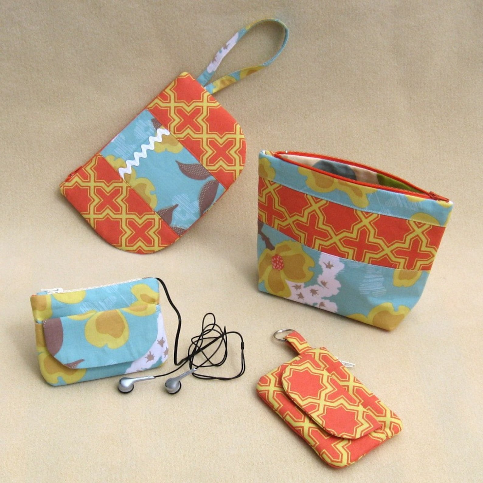 Zip Pouches A to S PDF Sewing Pattern Instant Download - Etsy