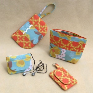 PDF Sewing Pattern Zip Pouches A to S image 4