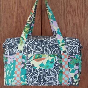 Hipster Duffel Sewing Pattern and Video Instruction Instant Download and Access image 8