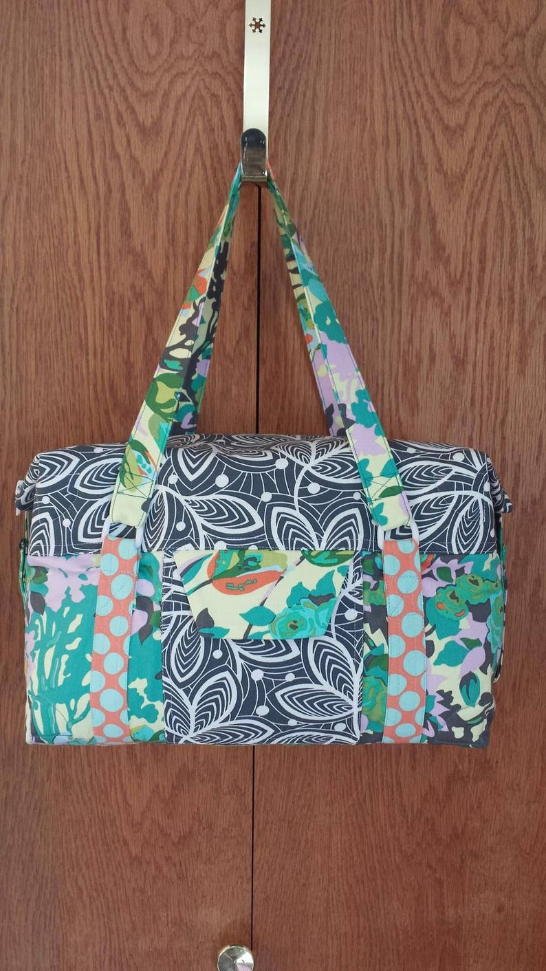 Hipster Duffel Sewing Pattern and Video Instruction Instant Download and Access image 8