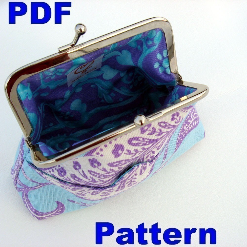 Easy PDF Frame Purse Sewing Pattern Instant Download - Etsy